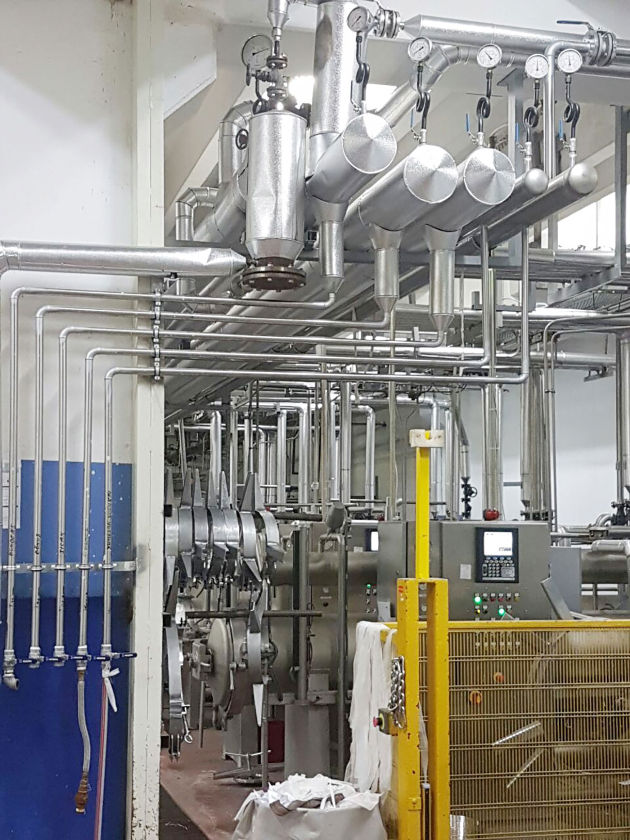 basınçlı hava tesisatı